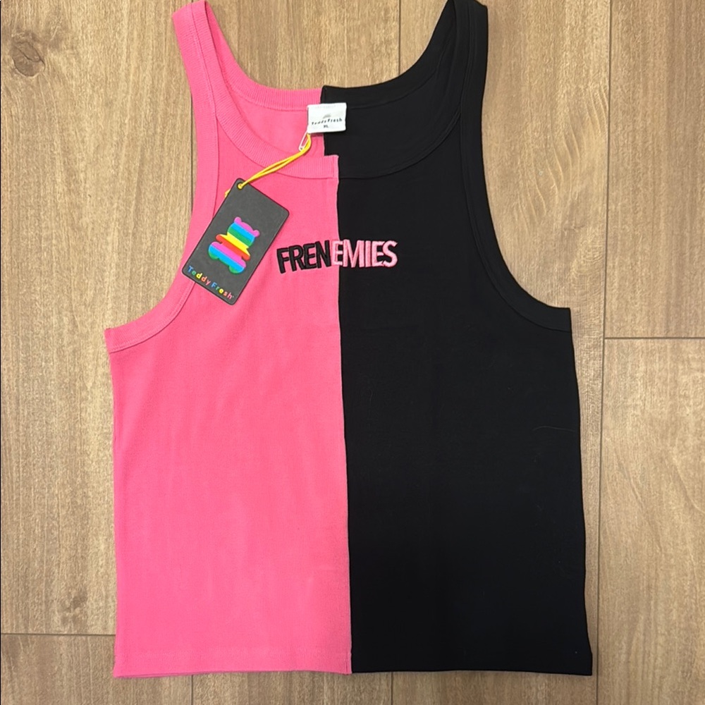 Teddy Fresh Frenemies tank, NWT, size XL